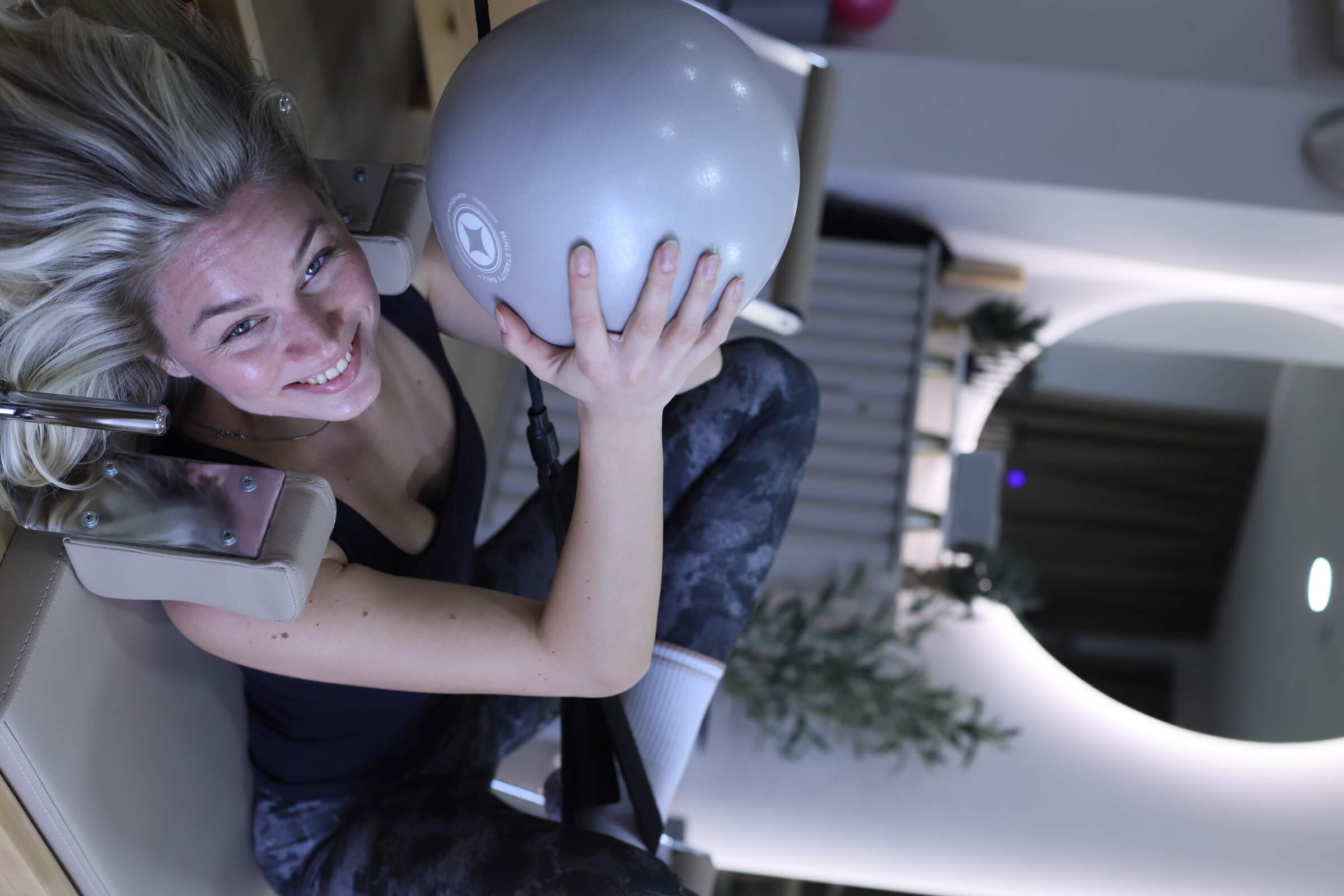 Sculpt & Glow studio — wide view